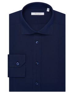 Camicia fancy blue navy francese_0