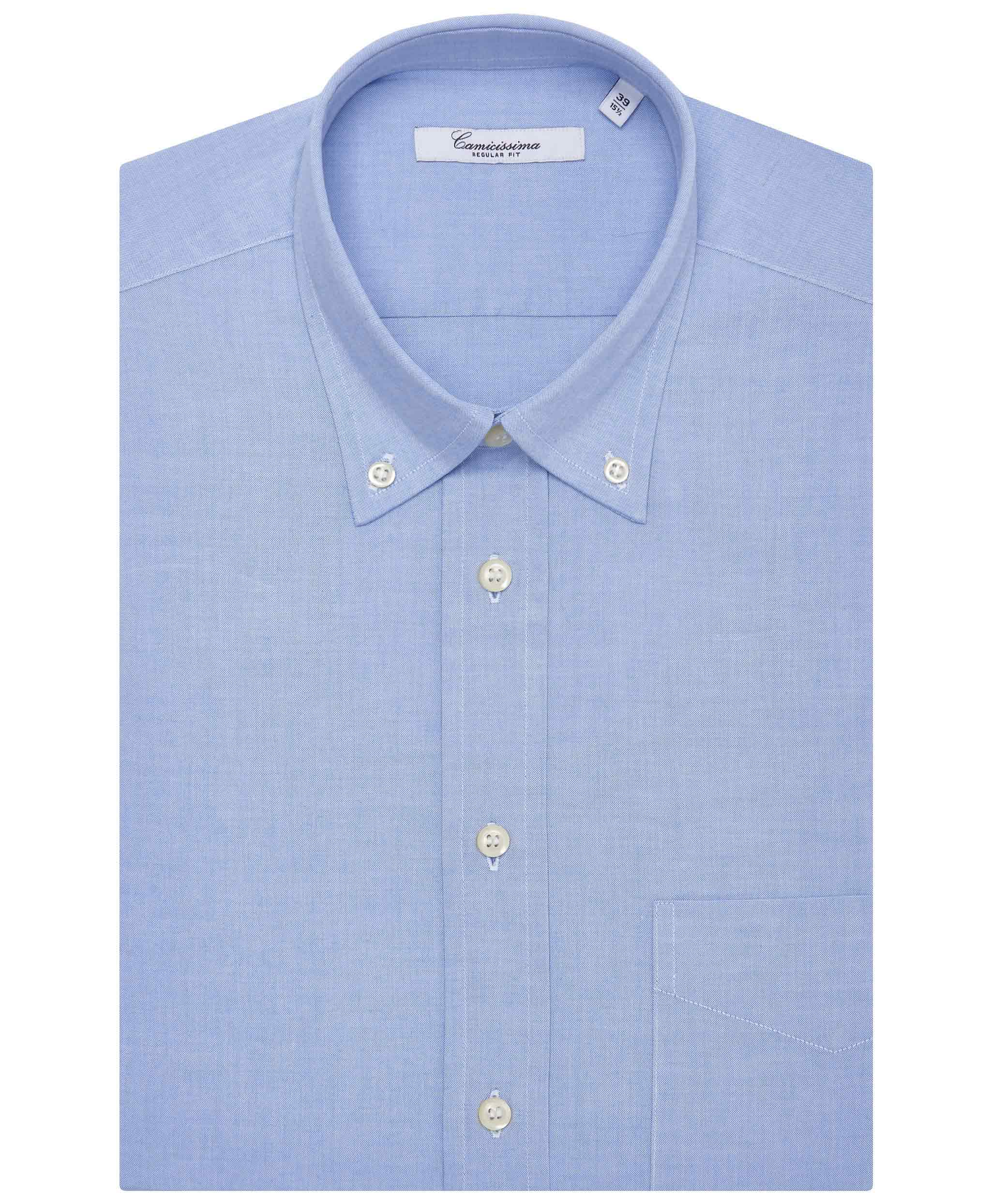 Camicia bianca maniche corte uomo top