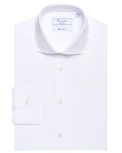 Camicia permanent bianca, slim cervia francese_0