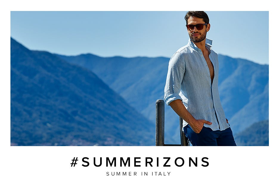 CAMICISSIMA PRESENTA LA CAMPAGNA #SUMMERIZONS - SUMMER IN ITALY